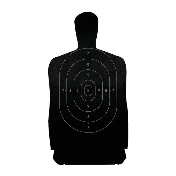 CHAMPION TARGETS - B27 POLICE SILHOUETTE PAPER TARGETS