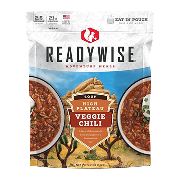 READYWISE - HIGH PLATEAU VEGGIE CHILI SOUP