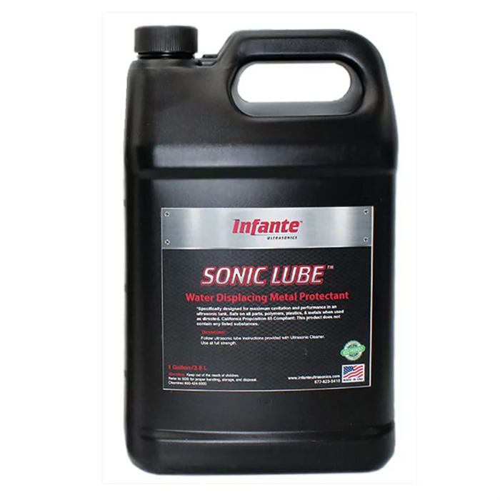 INFANTE ULTRASONICS - SONIC LUBE WATER DISPLACING METAL PROTECTANT