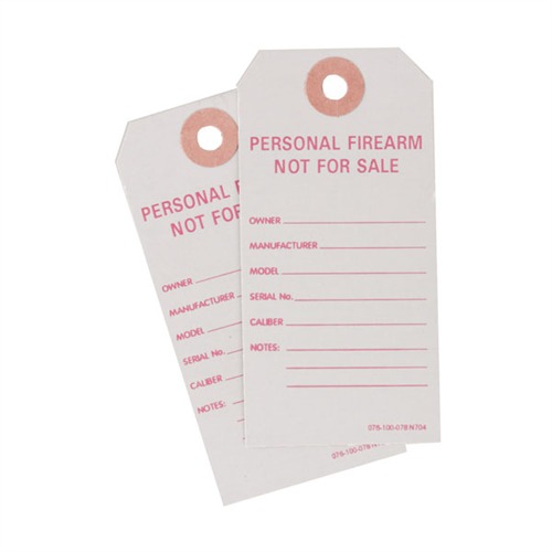 BROWNELLS - BATF "PERSONAL FIREARMS" TAGS