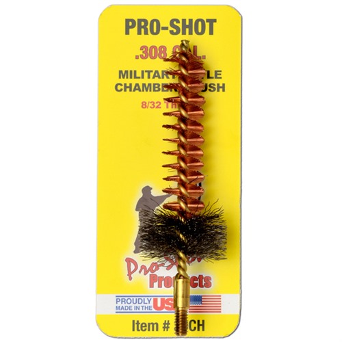 PRO SHOT PRODUCTS, INC - MILITARY STYLE AR10 .308 CHAMBER BRUSH